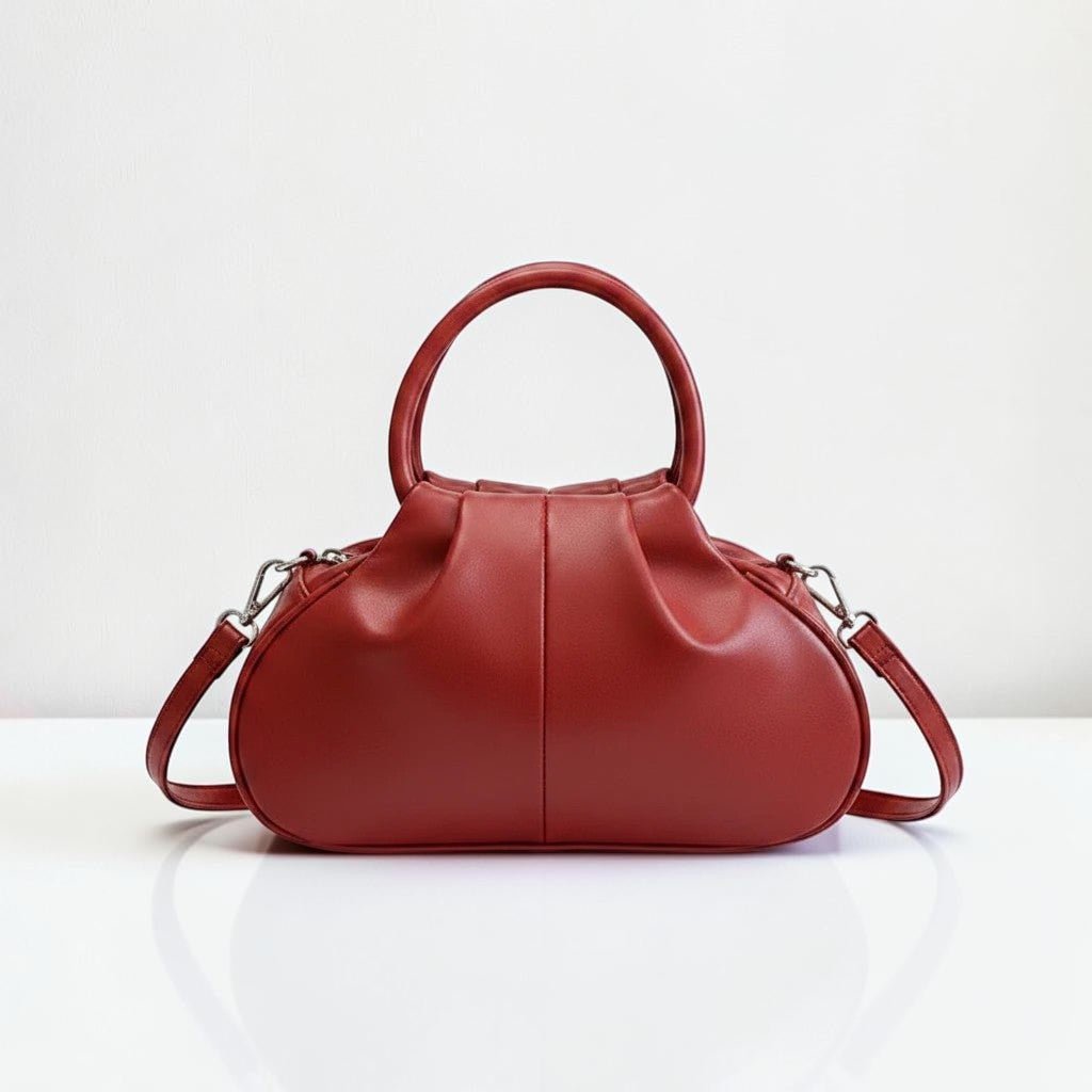 Pleated Everyday Shoulder Bag - Dikova