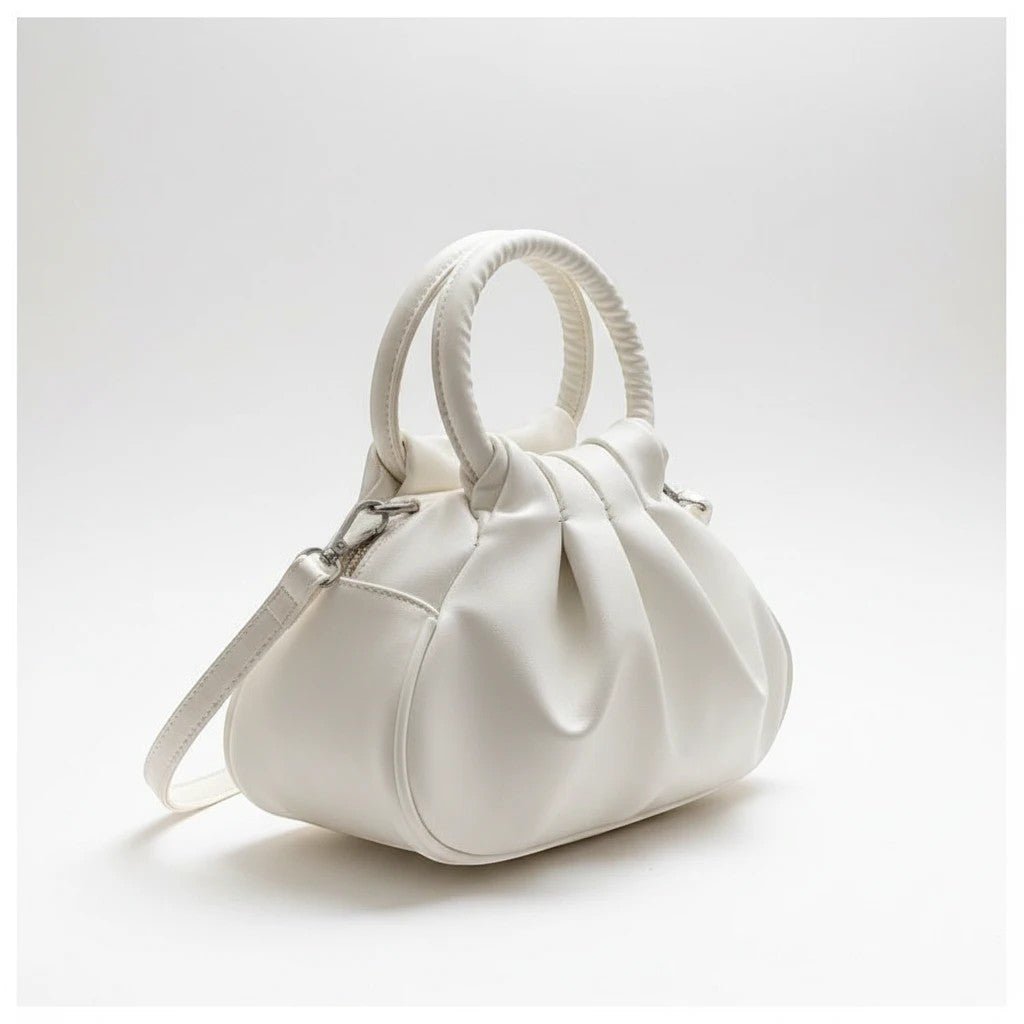Pleated Everyday Shoulder Bag - Dikova