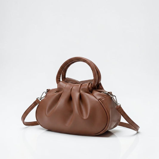 Pleated Everyday Shoulder Bag - Dikova