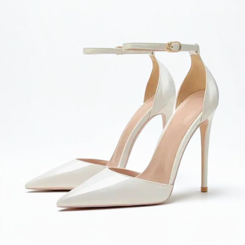 Pointed toe ankle strap heel - Dikova