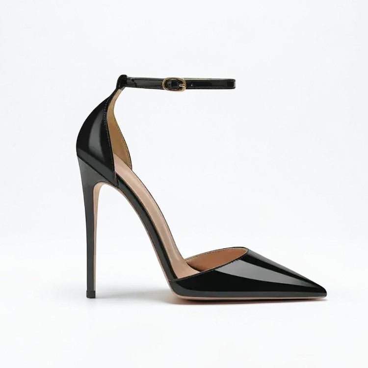 Pointed toe ankle strap heel - Dikova