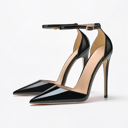 Pointed toe ankle strap heel - Dikova