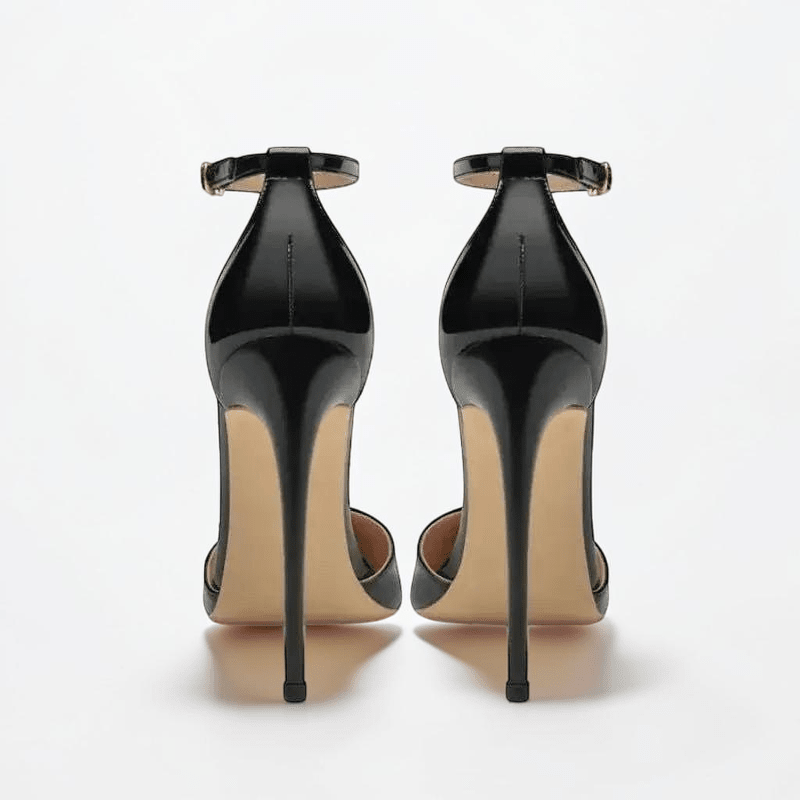 Pointed toe ankle strap heel - Dikova