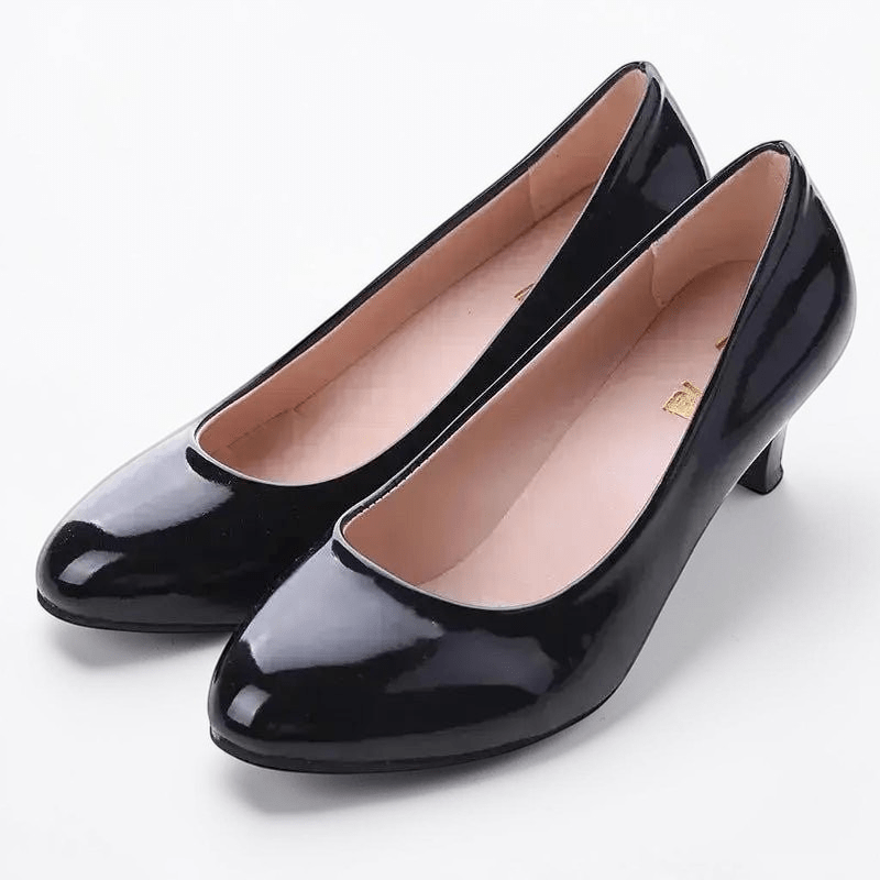 Red Pump Ankle Strap Heel - Dikova
