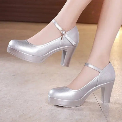 Retro Ankle Strap Heel - Dikova