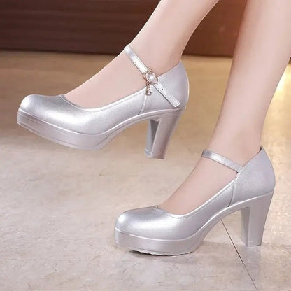 Retro Ankle Strap Heel - Dikova