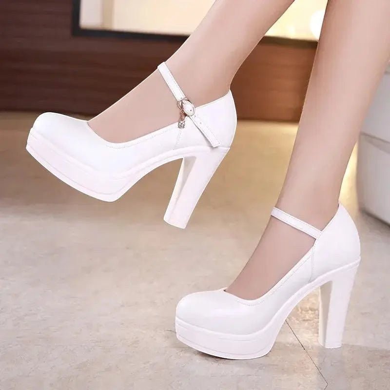 Retro Ankle Strap Heel - Dikova