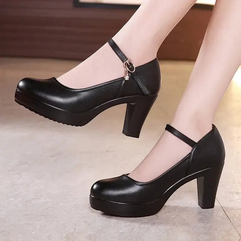 Retro Ankle Strap Heel - Dikova