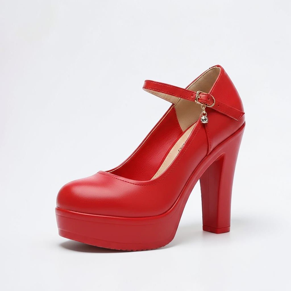 Retro Ankle Strap Heel - Dikova