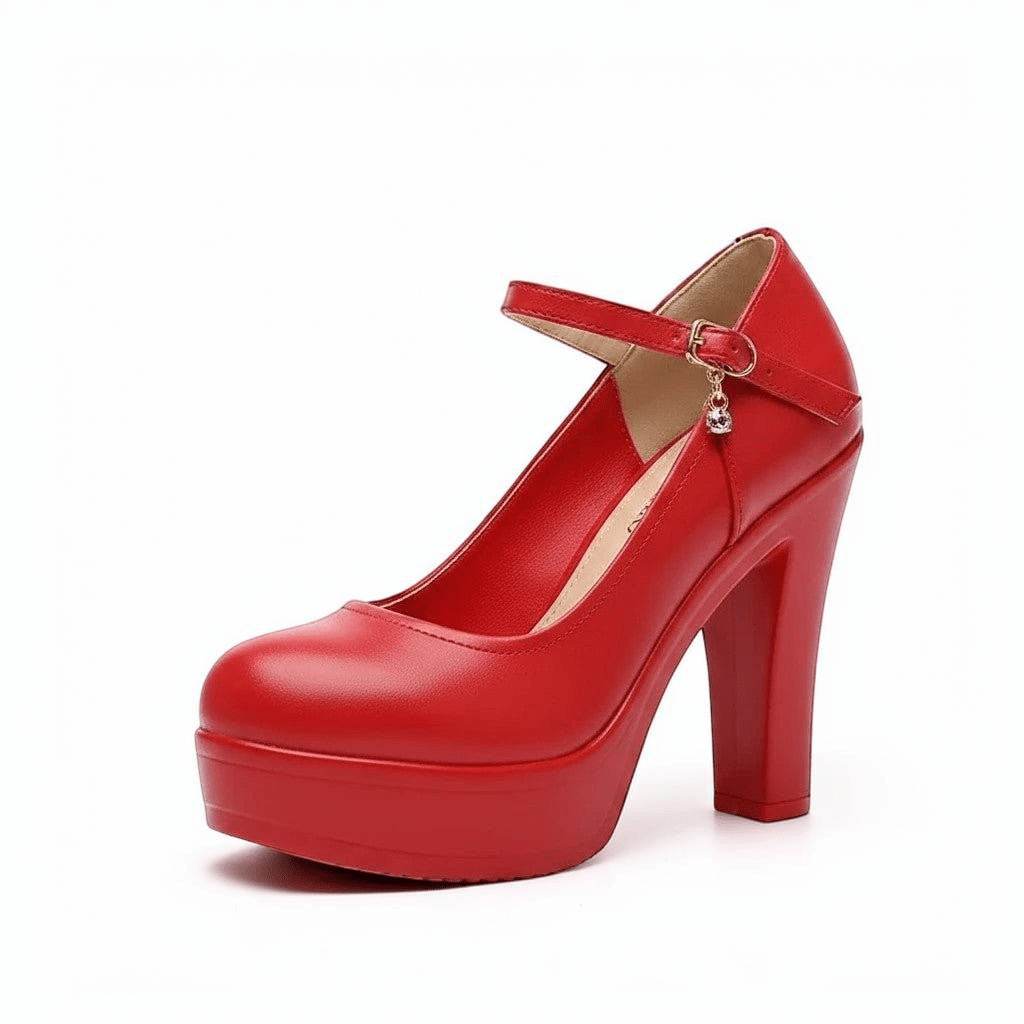 Retro Ankle Strap Heel - Dikova