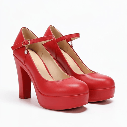 Retro Ankle Strap Heel - Dikova