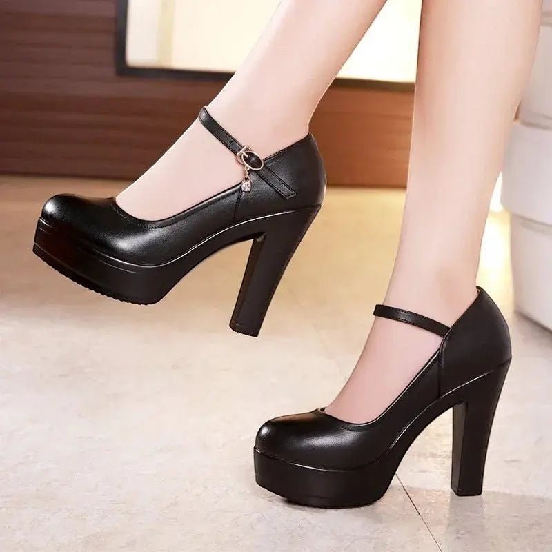 Retro Ankle Strap Heel - Dikova