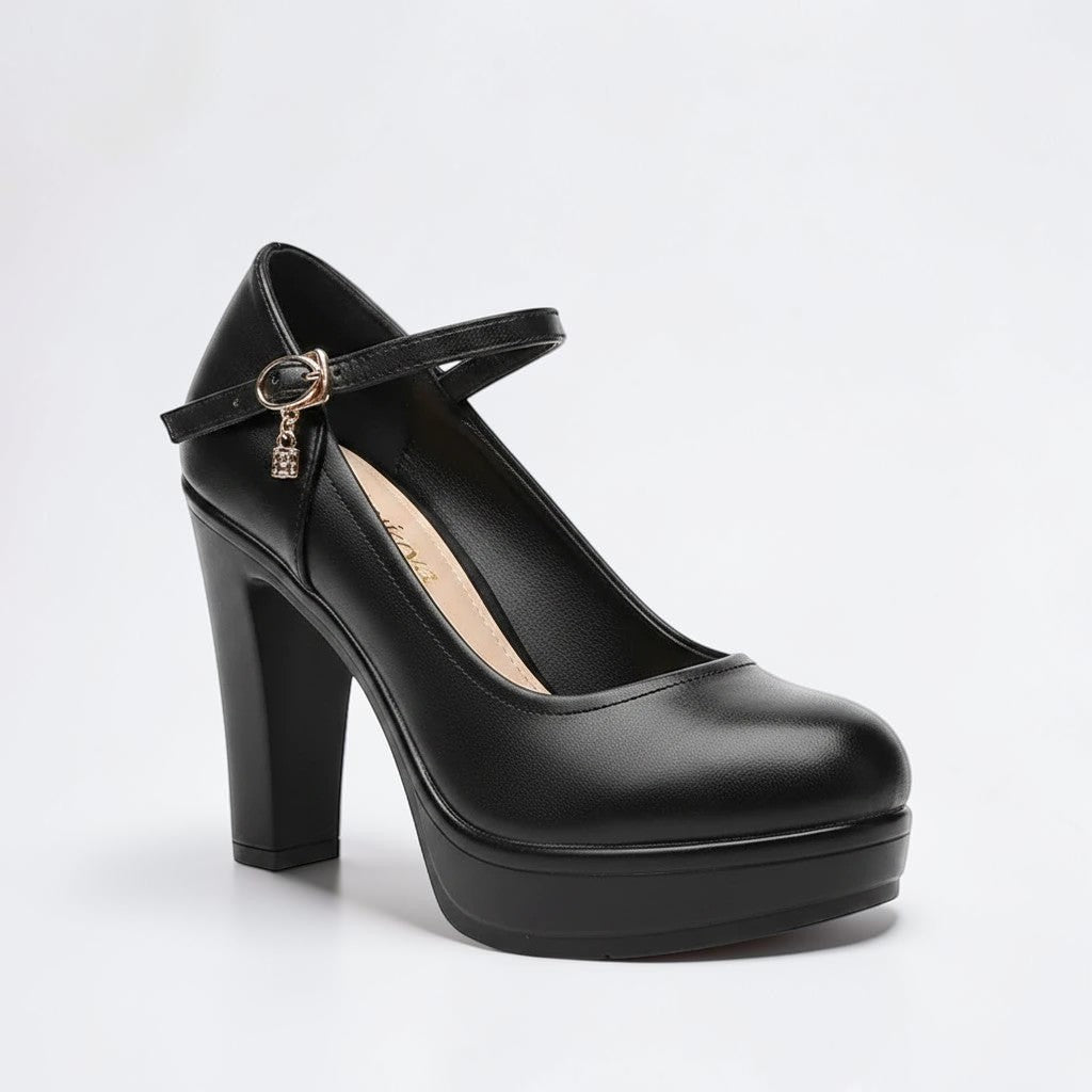 Retro Ankle Strap Heel - Dikova