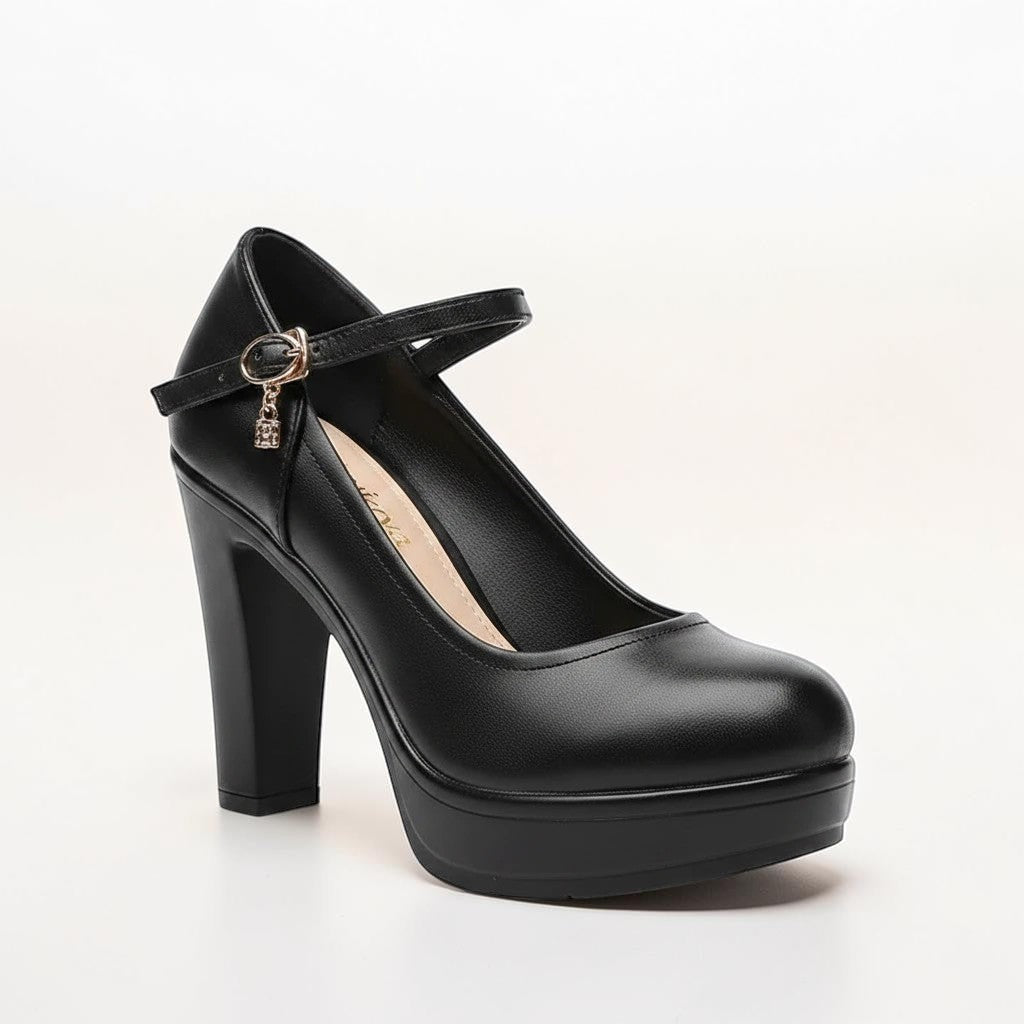 Retro Ankle Strap Heel - Dikova