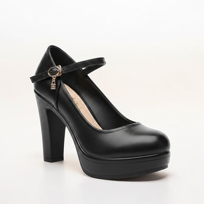Retro Ankle Strap Heel - Dikova