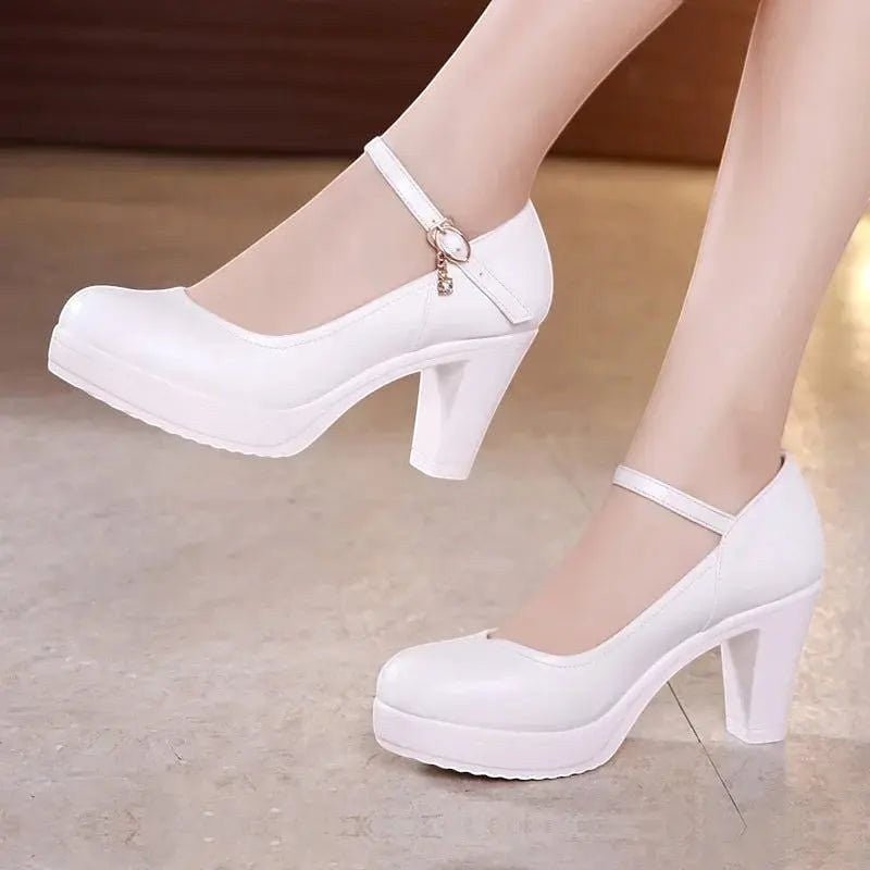 Retro Ankle Strap Heel - Dikova