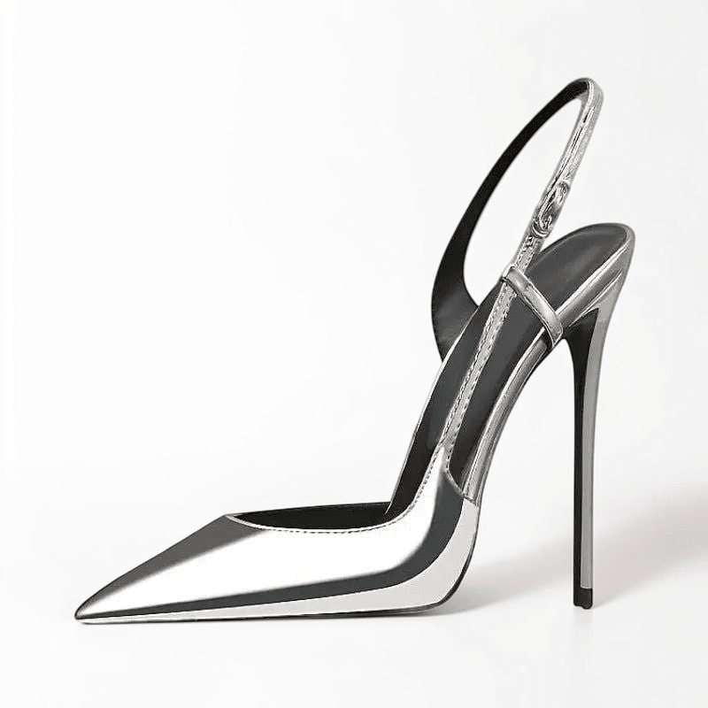 Slingback Ankle Strap Heel - Dikova
