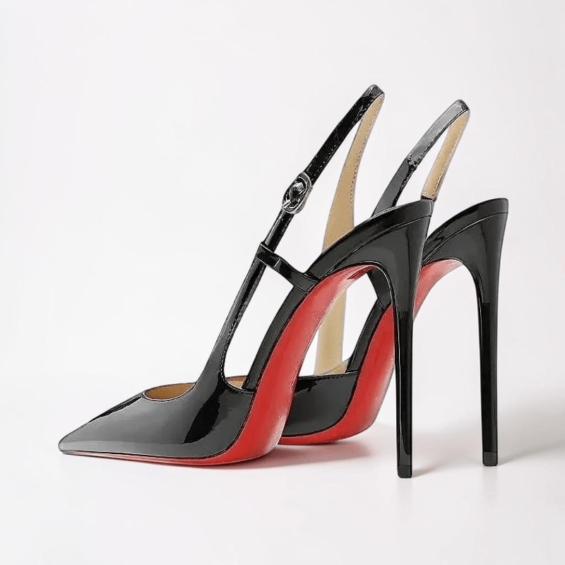 Slingback Ankle Strap Heel - Dikova