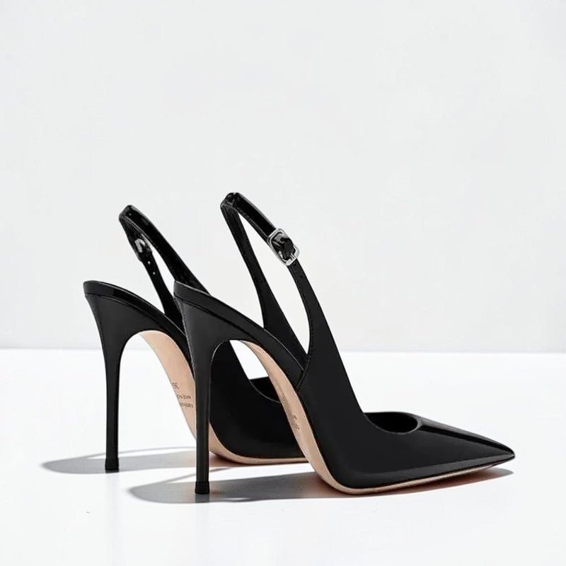 Slingback Ankle Strap Heel - Dikova