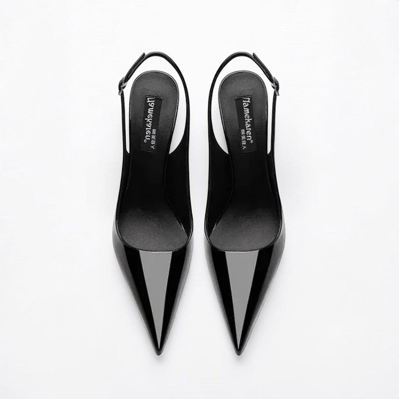 Slingback Ankle Strap Heel - Dikova