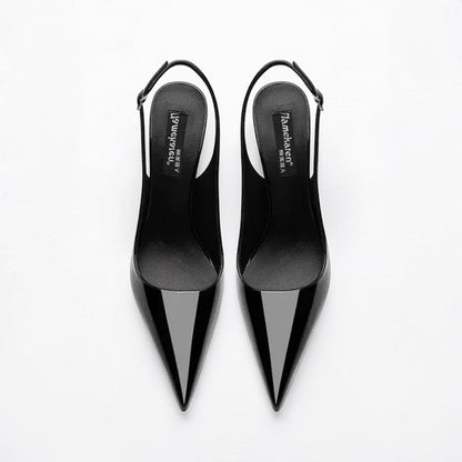 Slingback Ankle Strap Heel - Dikova