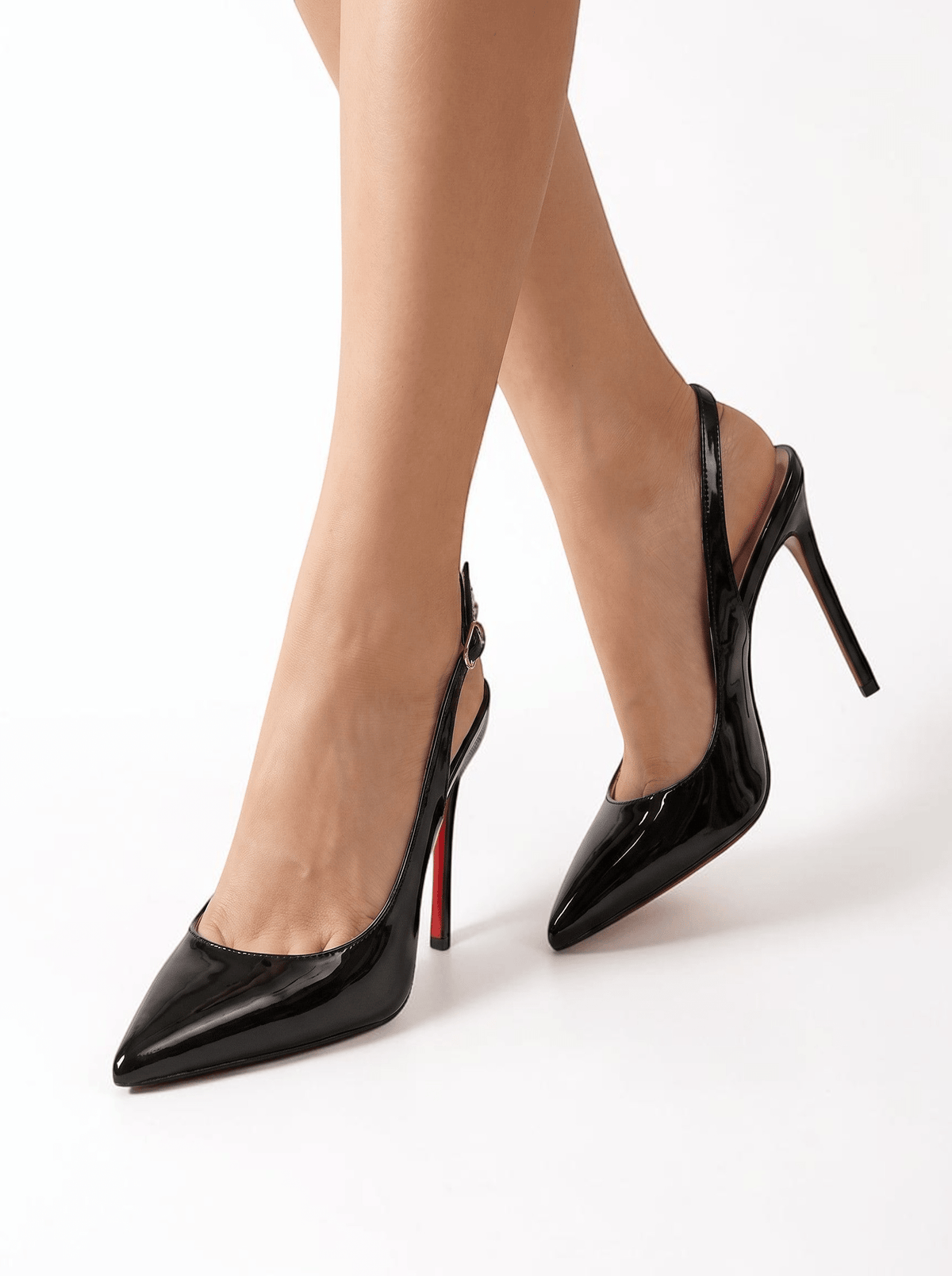 Slingback Ankle Strap Heel - Dikova