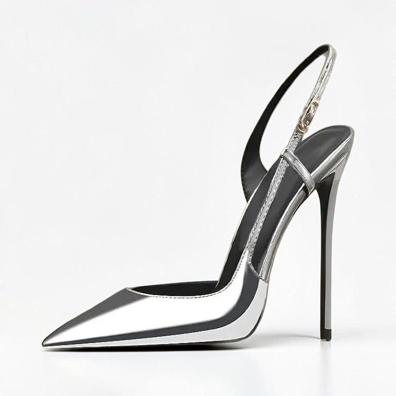 Slingback Ankle Strap Heel - Dikova