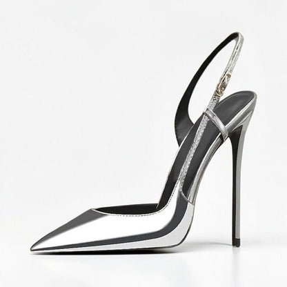 Slingback Ankle Strap Heel - Dikova