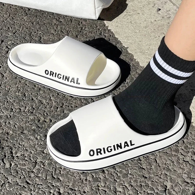 Streetwear chunky slides - Dikova