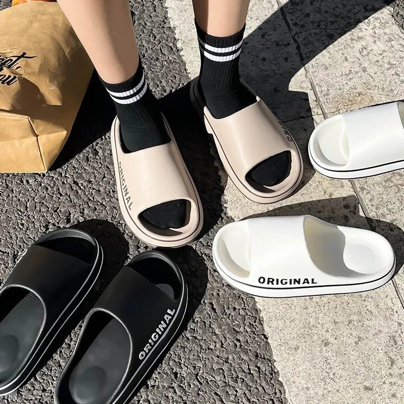 Streetwear chunky slides - Dikova