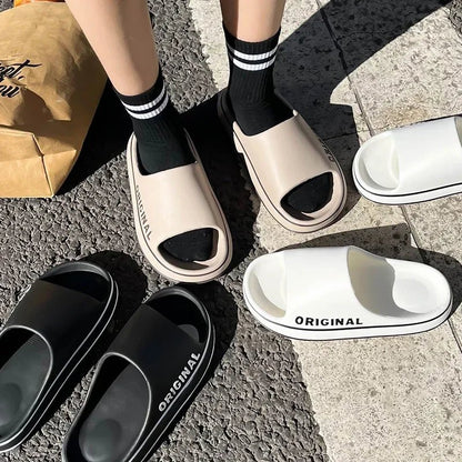 Streetwear chunky slides - Dikova