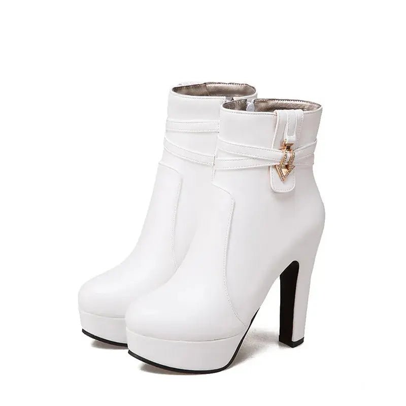 Women's Ankle Boots Platform Shoes - Dika Studio