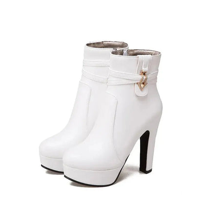 Women's Ankle Boots Platform Shoes - Dika Studio