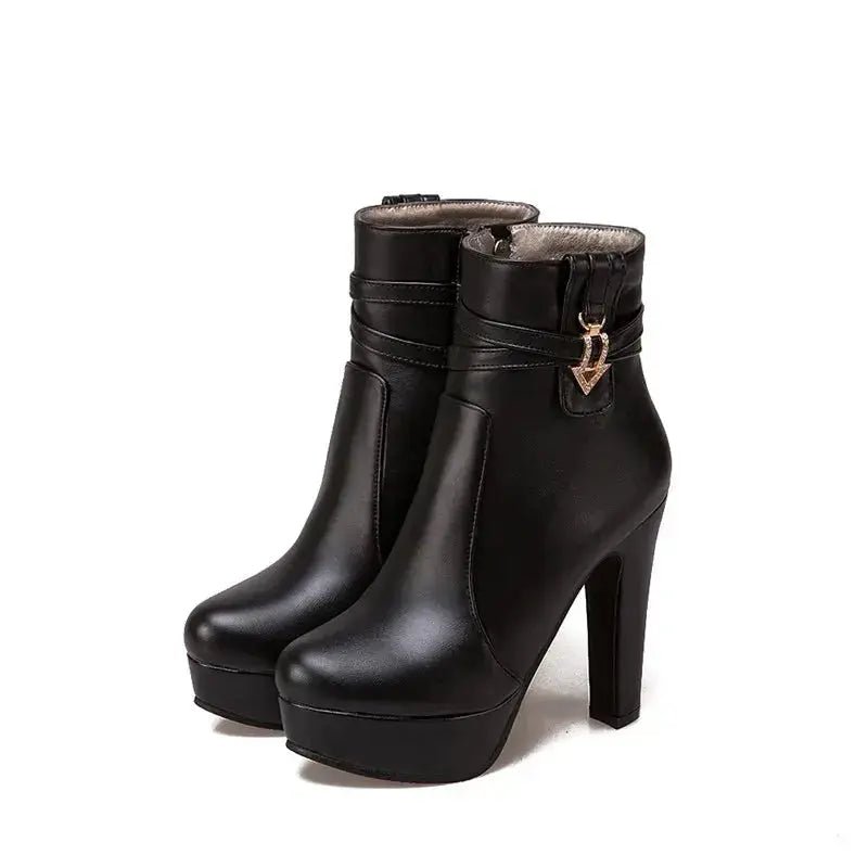 Women's Ankle Boots Platform Shoes - Dika Studio