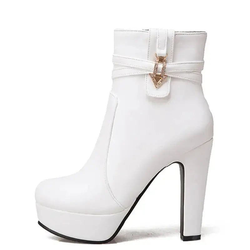 Women's Ankle Boots Platform Shoes - Dika Studio