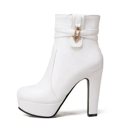 Women's Ankle Boots Platform Shoes - Dika Studio