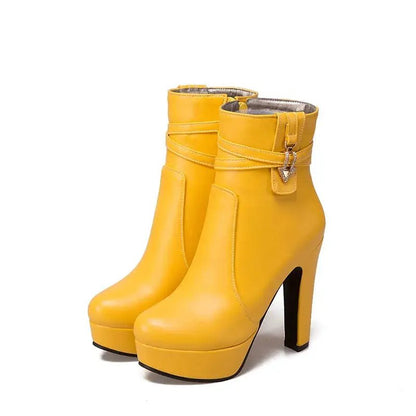 Women's Ankle Boots Platform Shoes - Dika Studio