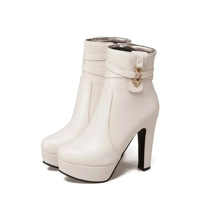 Women's Ankle Boots Platform Shoes - Dika Studio