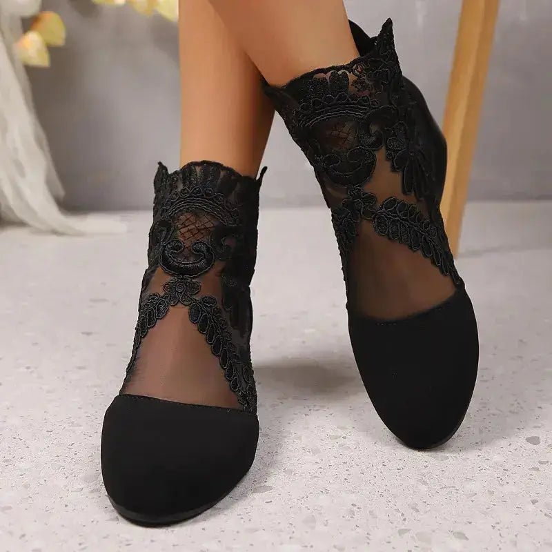 Women's Ankle Boots round toe - Dikova