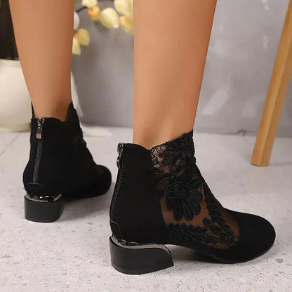 Women's Ankle Boots round toe - Dikova
