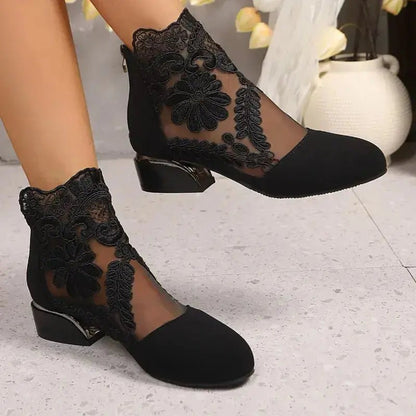 Women's Ankle Boots round toe - Dikova