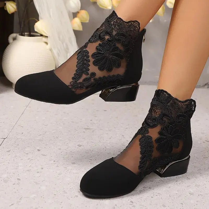 Women's Ankle Boots round toe - Dikova