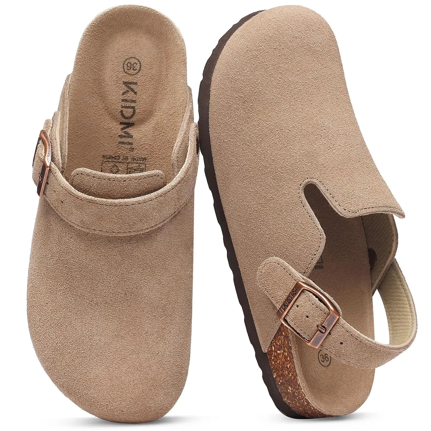 Women's suede clogs - Dikova