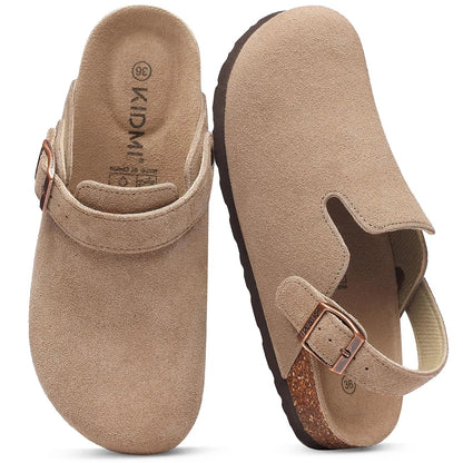 Women's suede clogs - Dikova