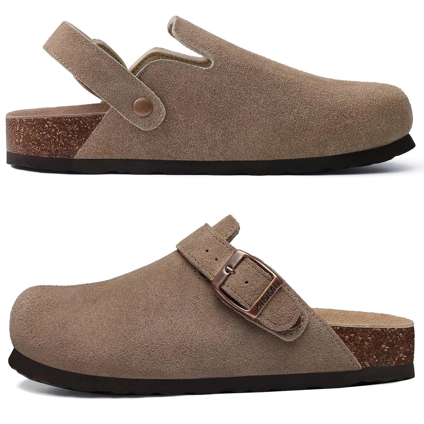 Women's suede clogs - Dikova