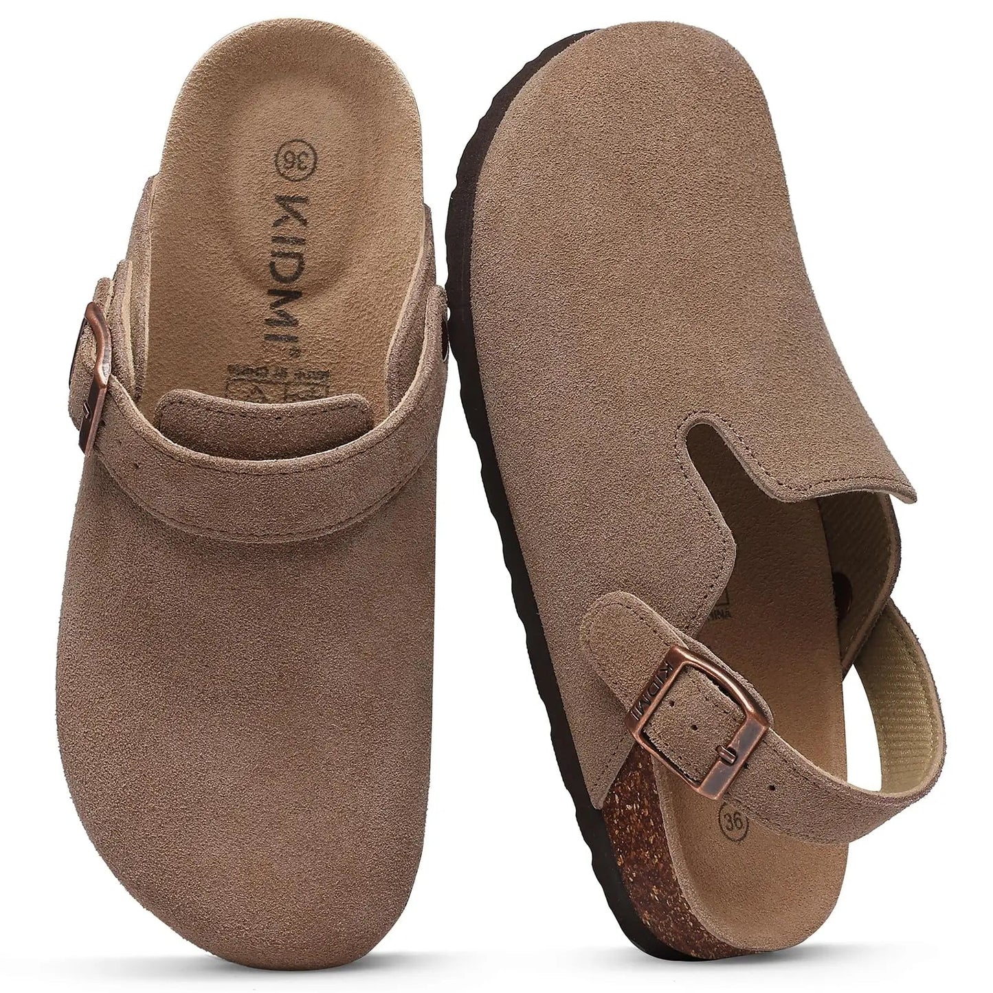 Women's suede clogs - Dikova
